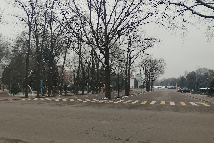 Бишкек, площадь имени Турдакуна Усубалиева, 1 марта 2026 года