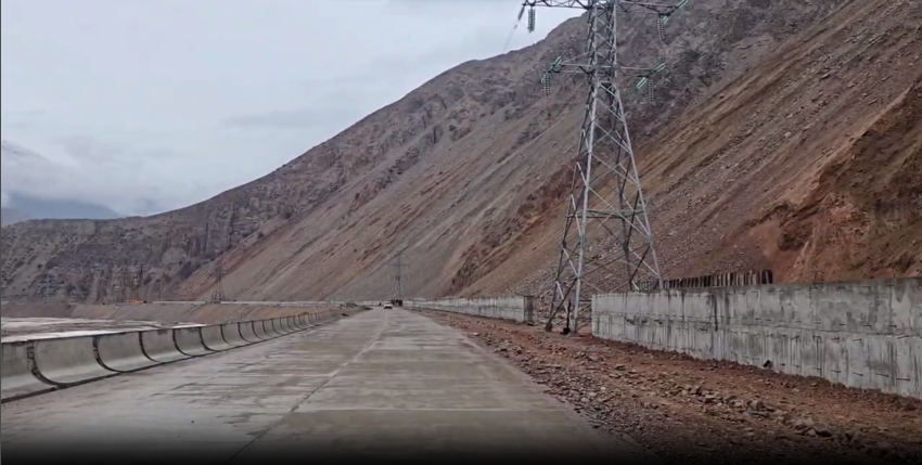 Дорога к Камбаратинской ГЭС-1