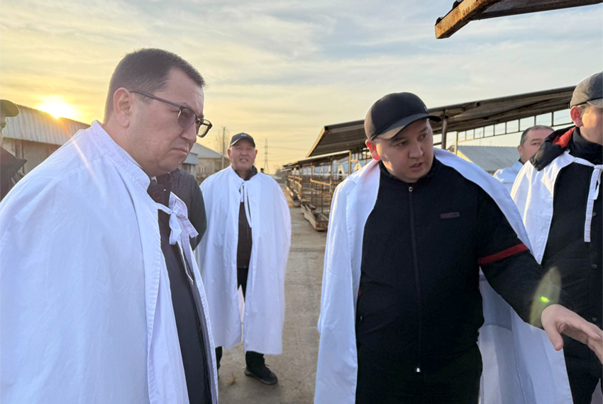 Министр посетил ряд фермерских хозяйств