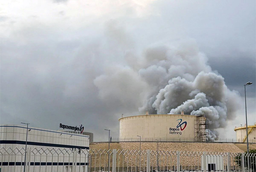 Разрушения энергетических объектов в странах Персидского залива и Саудовской Аравии