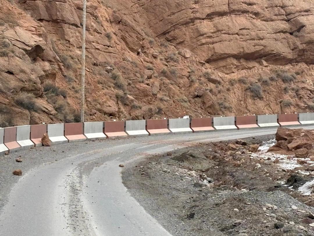 В Нарыне открыта для движения дорога Нарын — Жаны-Жол