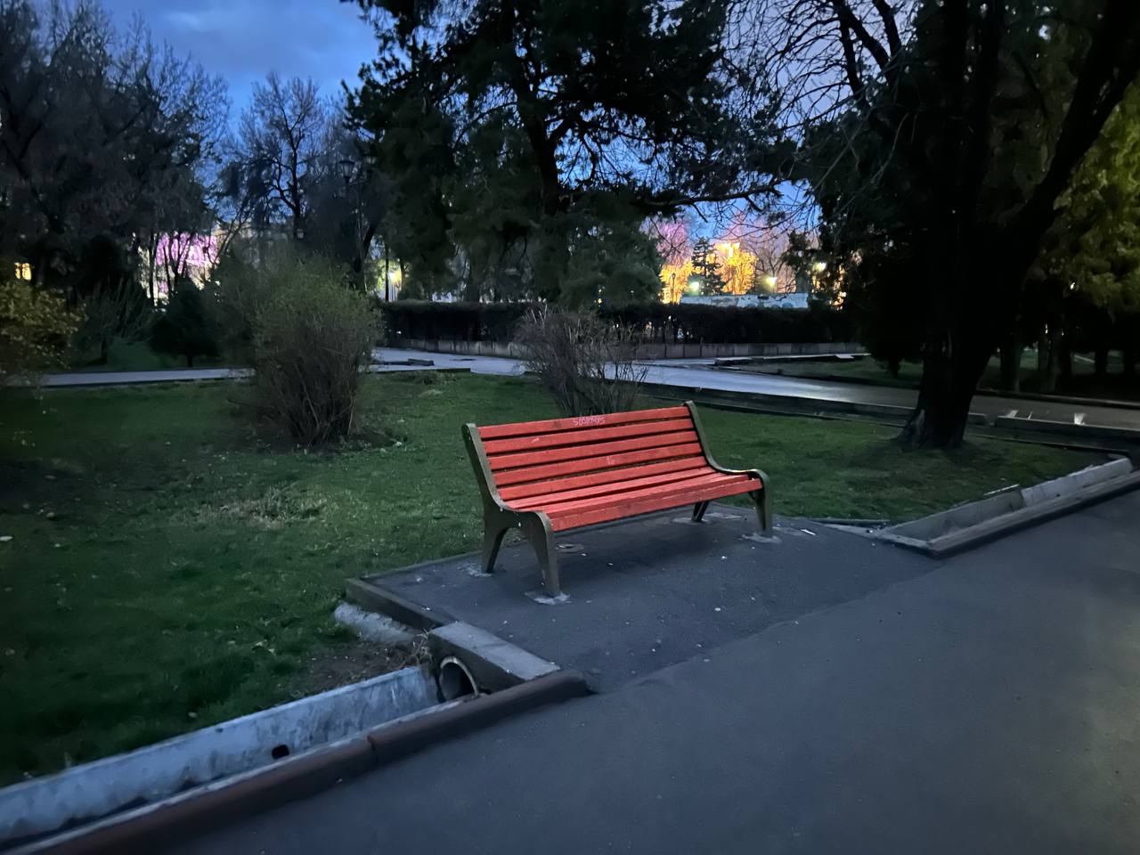 Старые тазики вместо урн убрали