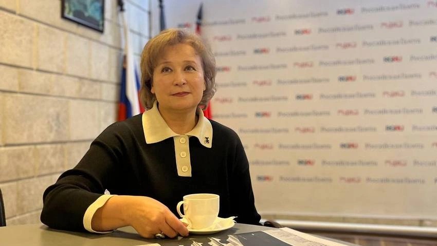 Бессменный координатор движения «Бессмертный полк — Кыргызстан» Зульфира Хайбуллина