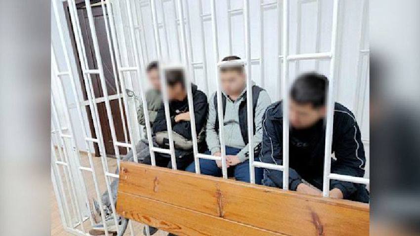 Задержанные члены банды