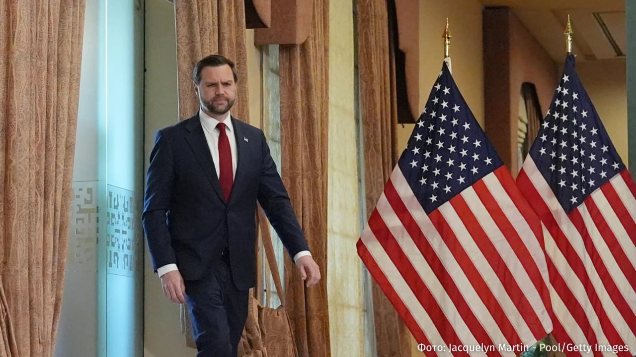 Вице-президент США Джей Ди Вэнс