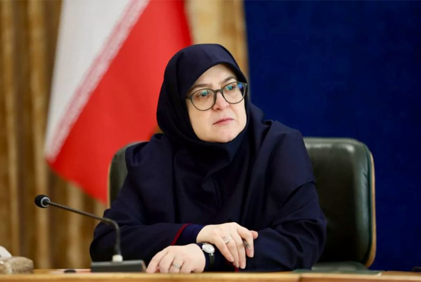 Официальный представитель правительства Ирана Фатеме Мохаджерани