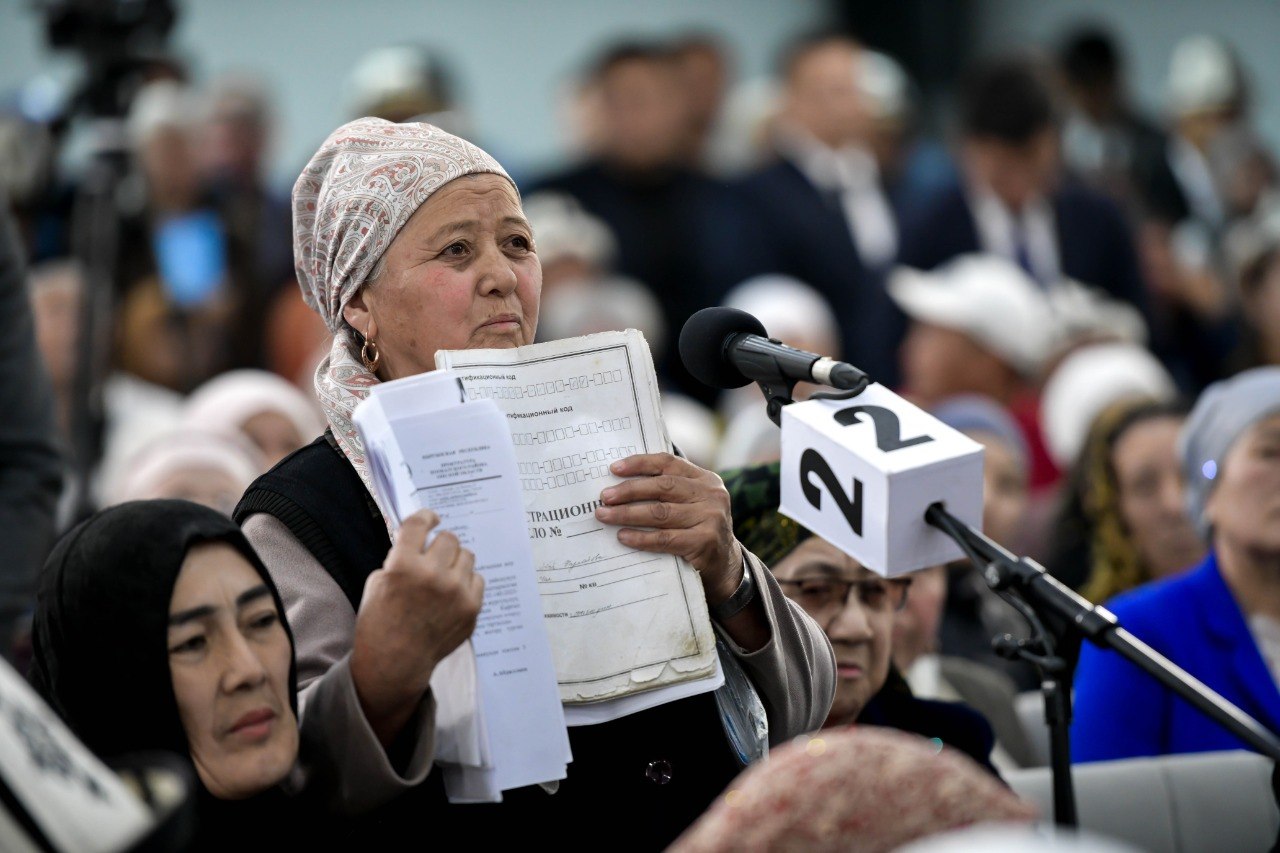 Встречи Садыра Жапарова с жителями Ошской области