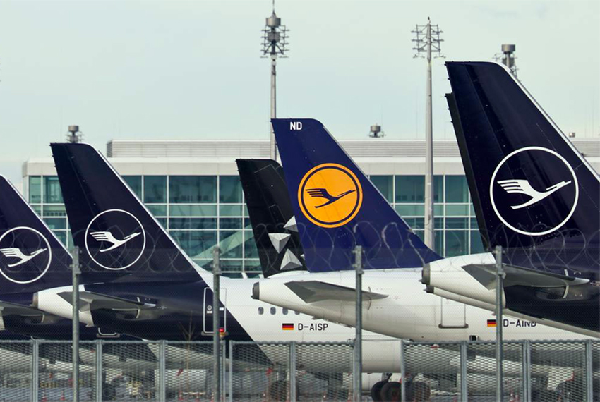 Lufthansa объявила о сокращении 20 тысяч летних авиарейсов