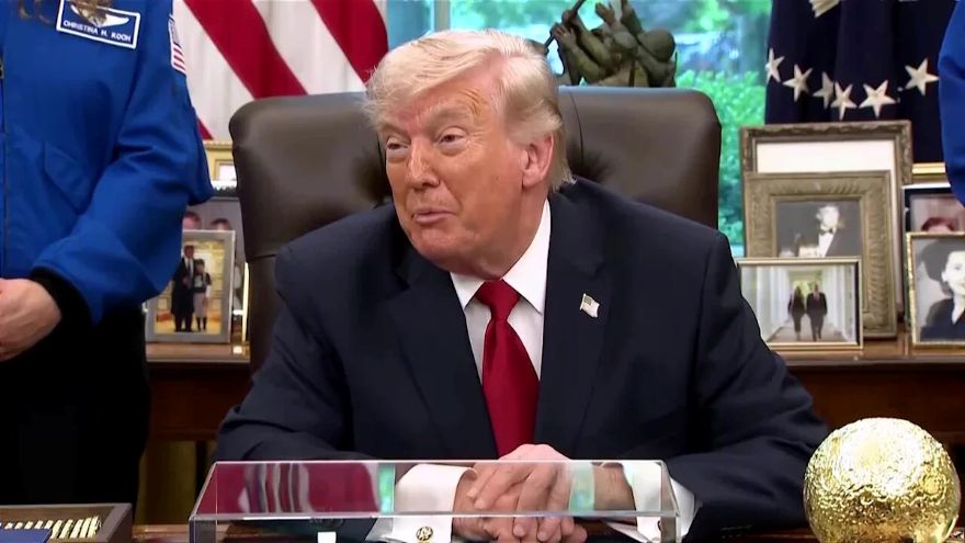 Президент США Дональд Трамп на брифинге перепутал Украину и Иран