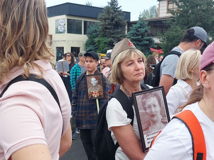 «Бессмертный полк» в Бишкеке