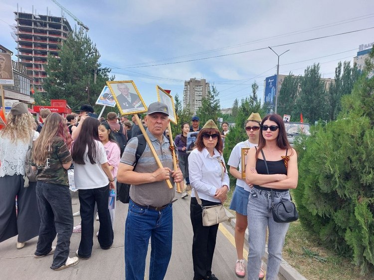 «Бессмертный полк» в Бишкеке