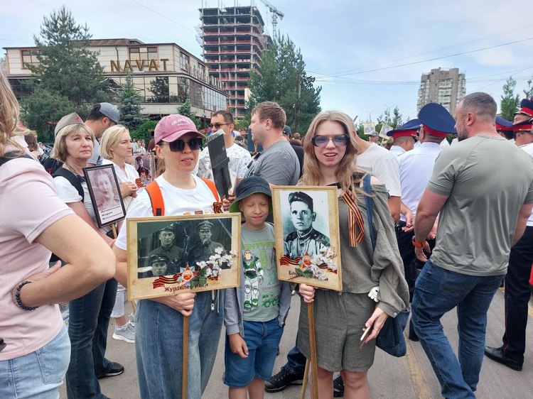 «Бессмертный полк» в Бишкеке