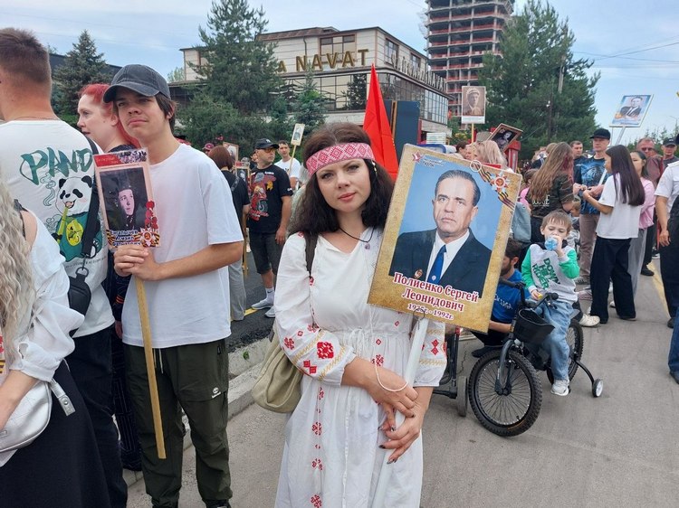 «Бессмертный полк» в Бишкеке