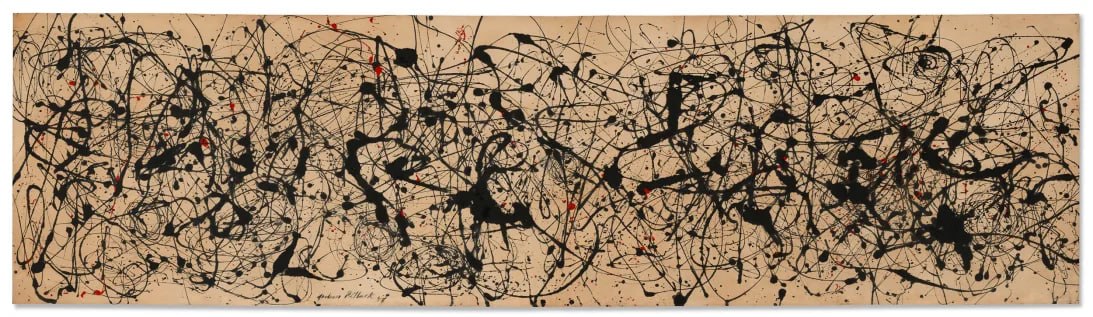 Картина Джексона Поллока Number 7A, 1948