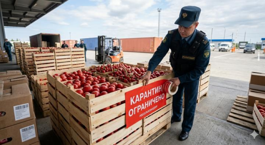 Ввоз овощей и фруктов из Армении в Россию ограничил Россельхознадзор