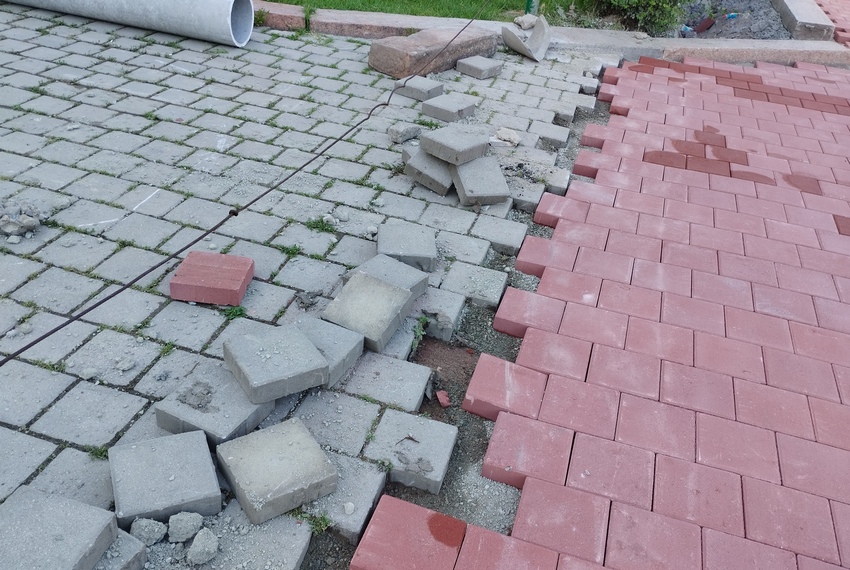 Реконструкция Аллеи молодежи в Бишкеке