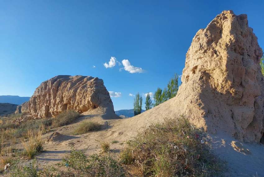 Древнее городище Кошой-Коргон