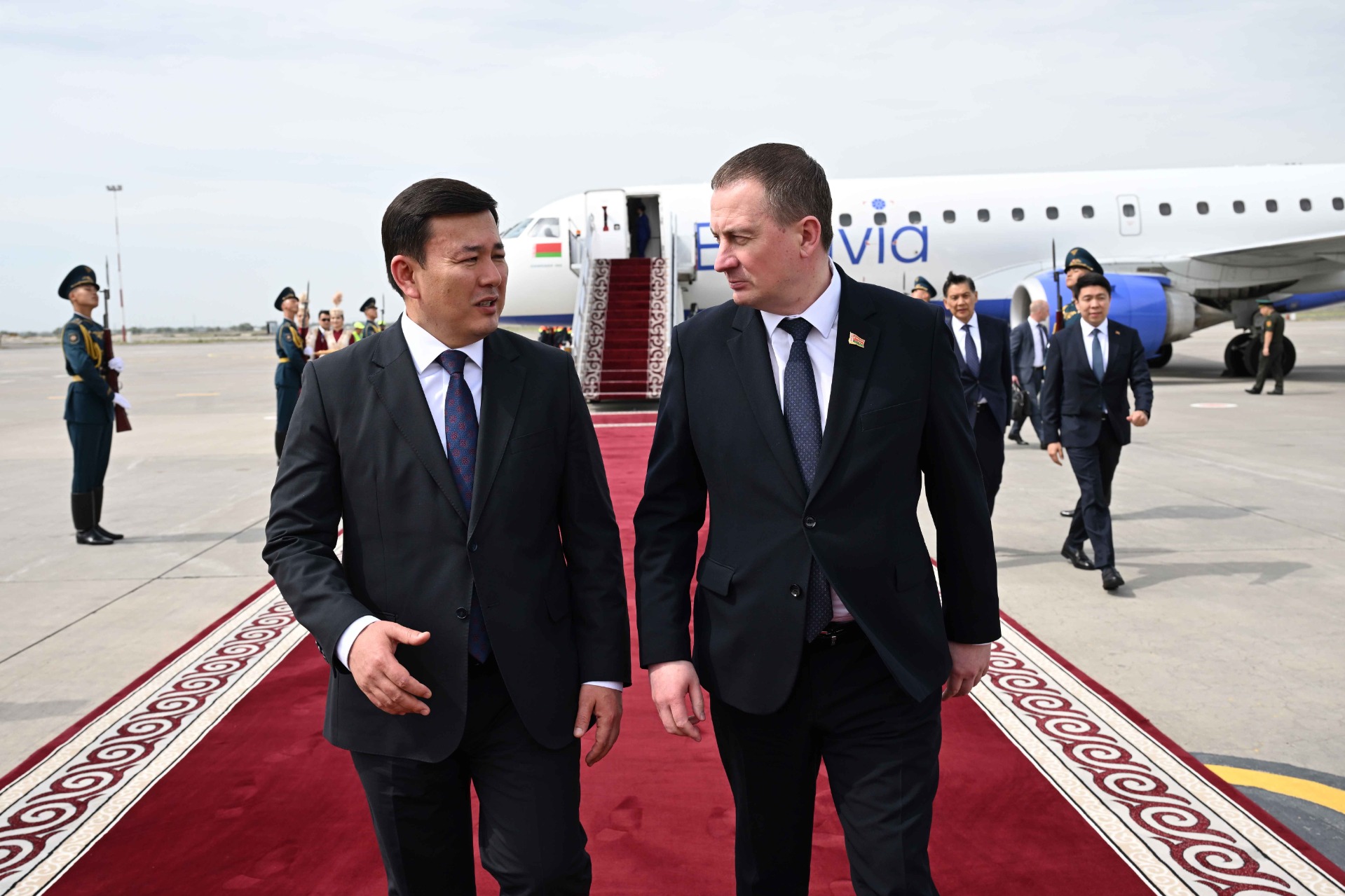 Премьер-министр Беларуси прибыл в Кыргызстан