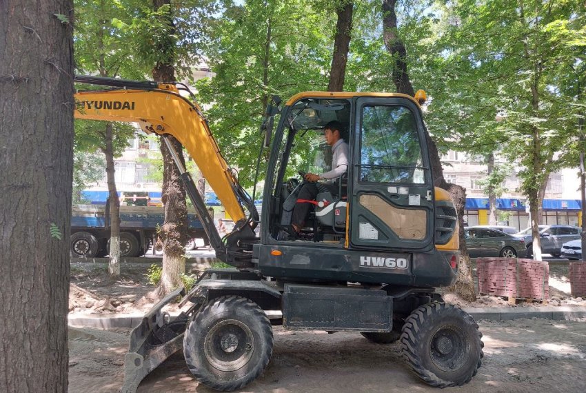 Работы ведутся постепенно