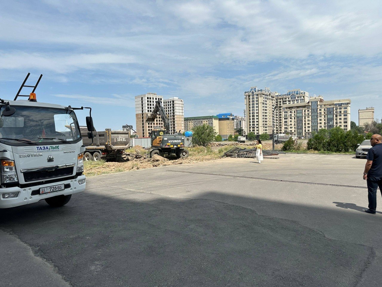 Работы по сносу уже ведутся