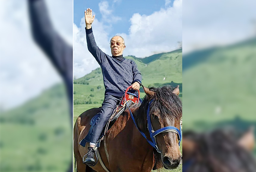 Ван Мэн в Хэму на Алтае, Синьцзян