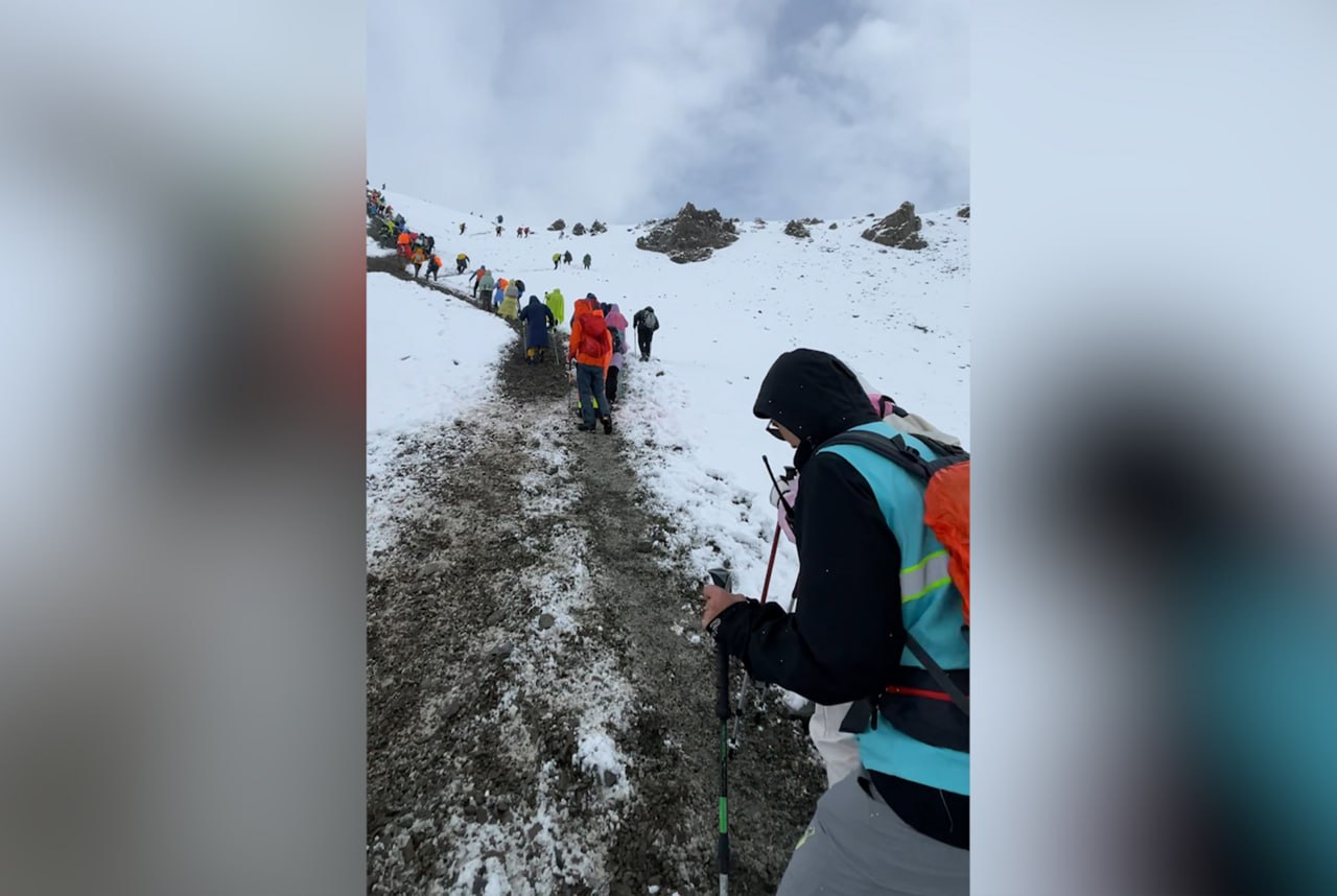 В одном из походов в горы