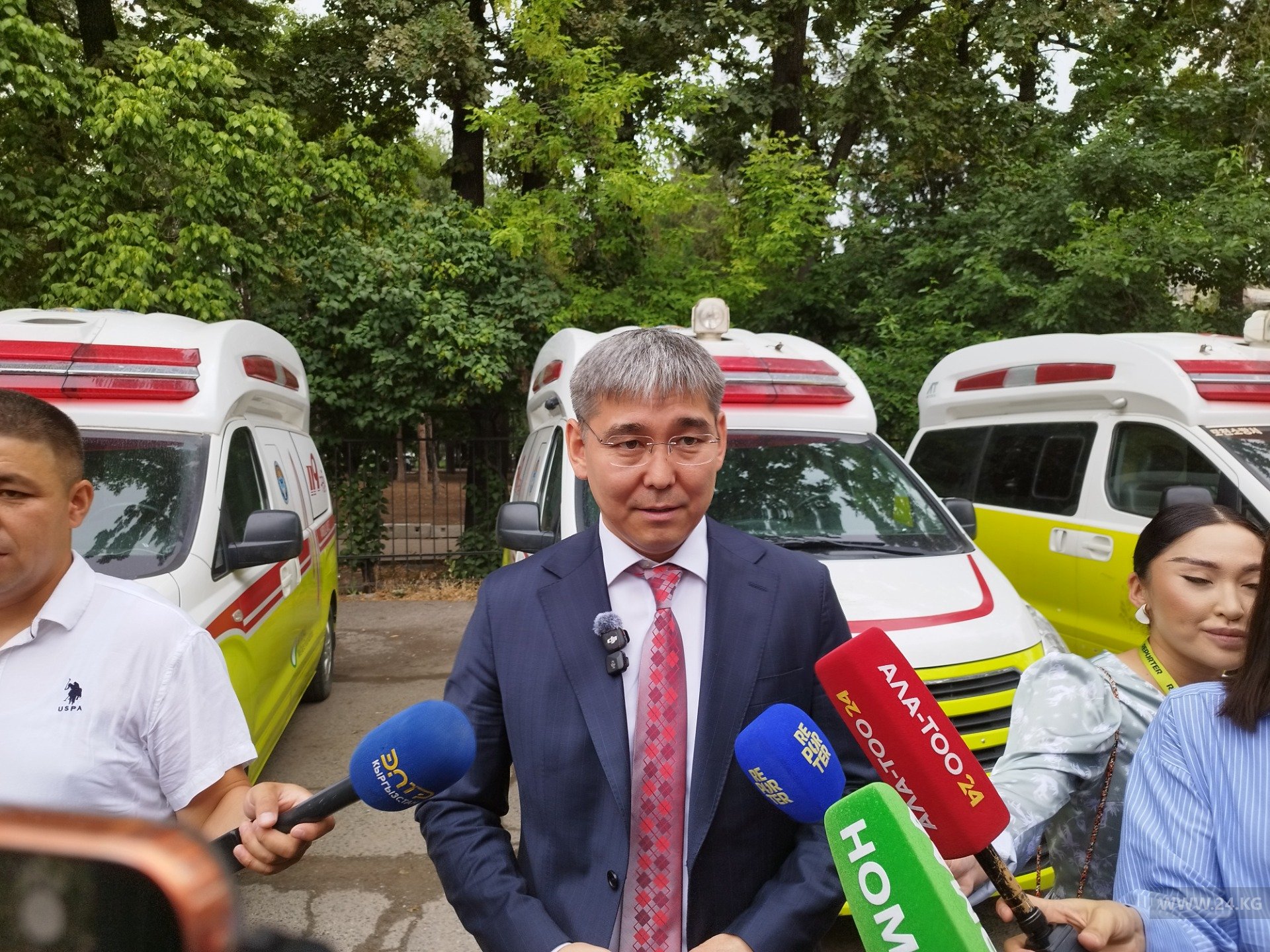Глава Минздрава Дамир Осмонов
