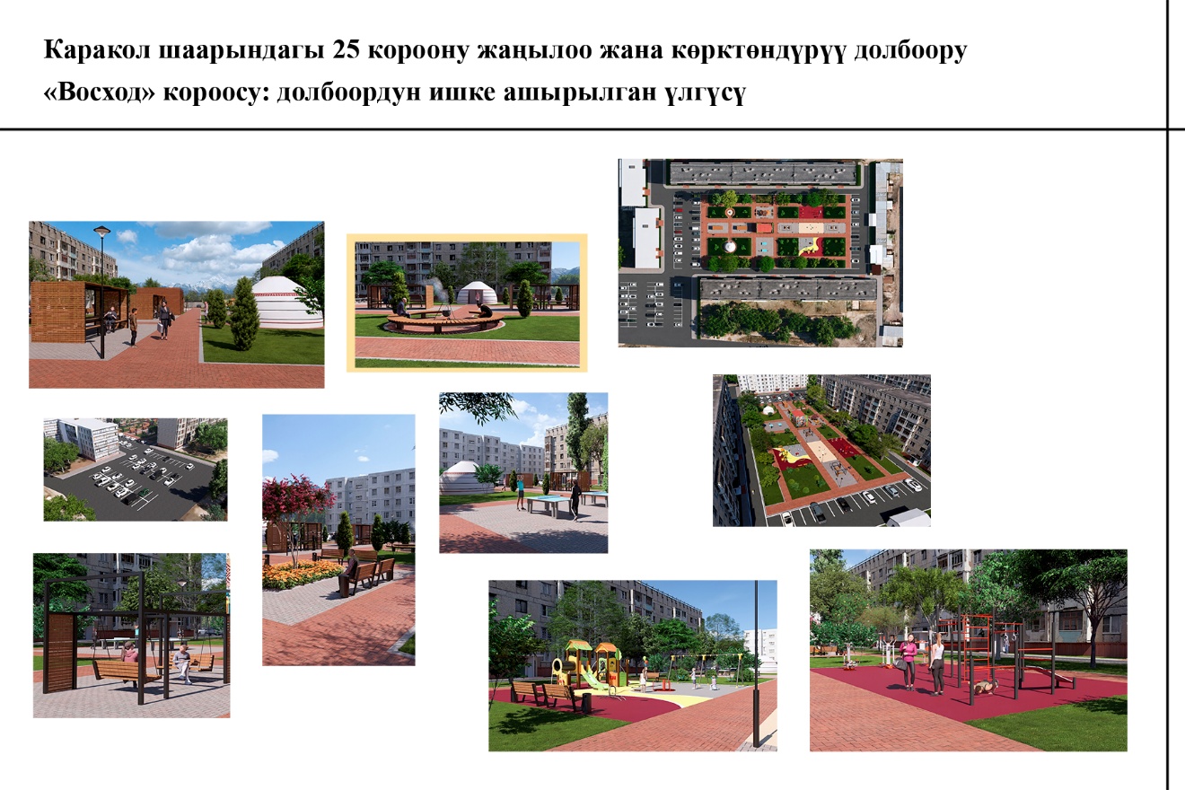 Мэрия запустила программу «Каракол Жаны Дем»