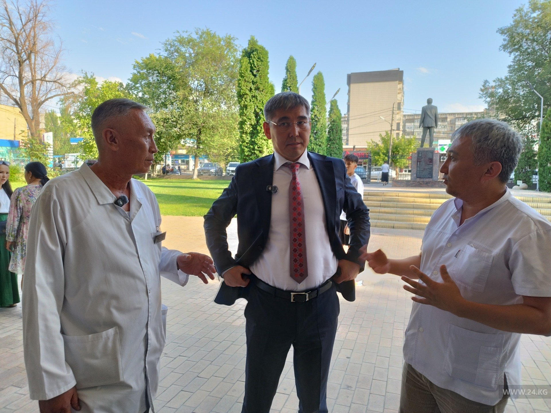 Визит министра здравоохранения в НХЦ