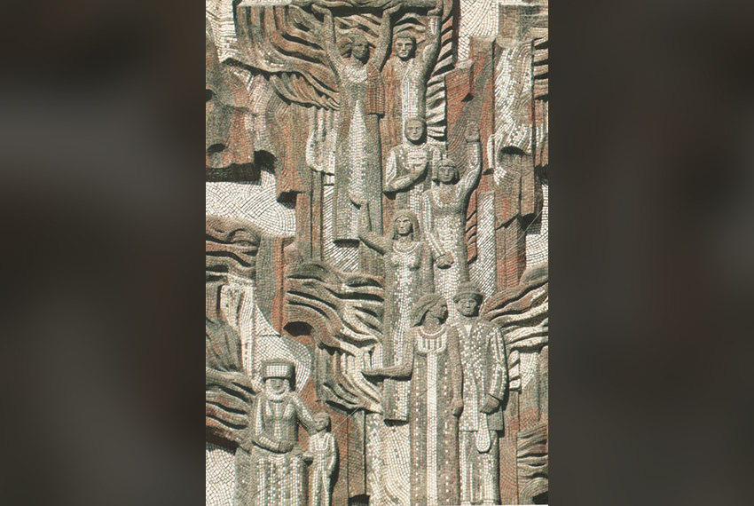 9. «Торжественное шествие людей труда, культуры и науки», Алексей Каменский, Альберт Бекджанян, 1978 год