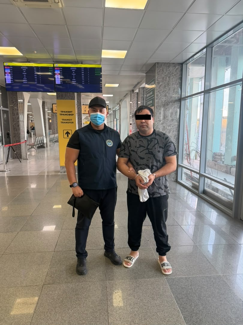 Задержанный член ОПГ Кольбаева