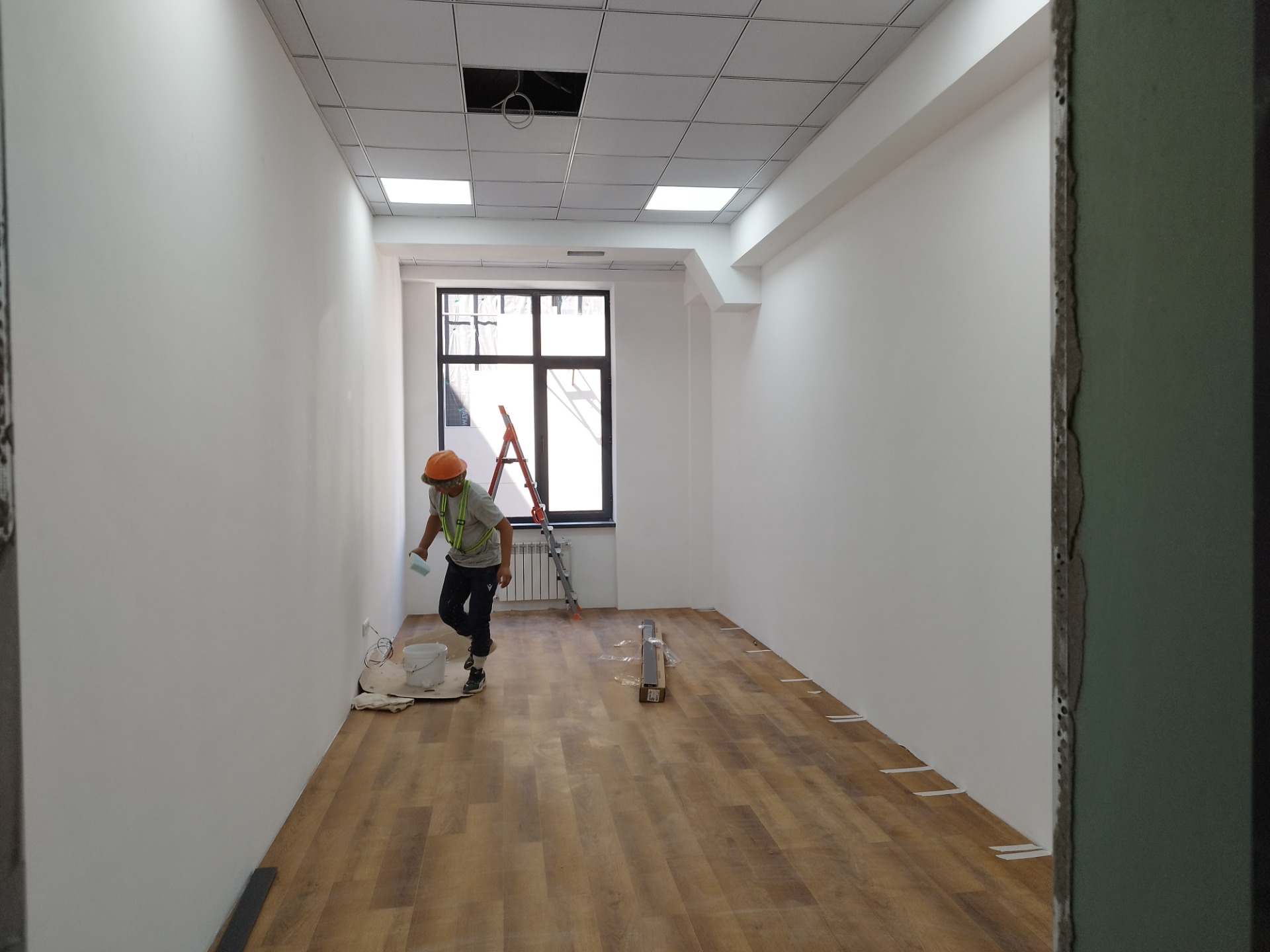 В новом корпусе завершаются отделочные работы