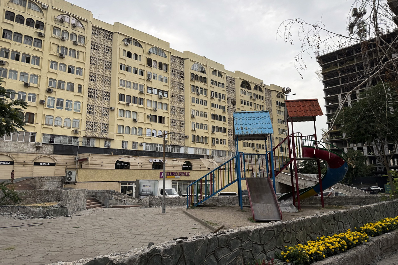 Территория на начало реконструкции