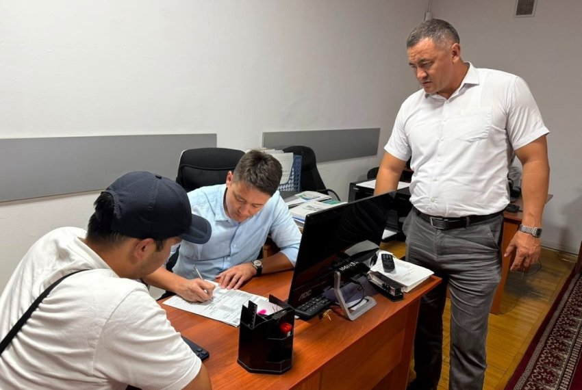 После проверки в отношении гражданина составлены материалы и наложен административный штраф в соответствии с Кодексом КР о правонарушениях