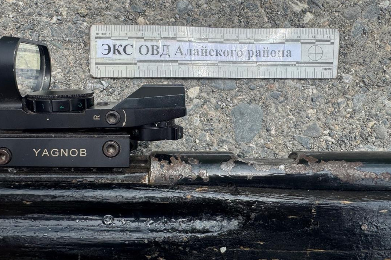 В Алайском районе у мужчины изъяли незаконное огнестрельное оружие
