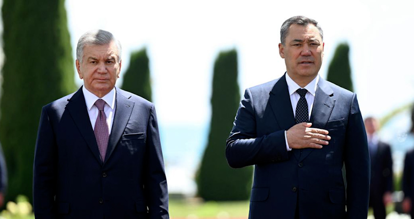 Шавкат Мирзиеев и Садыр Жапаров