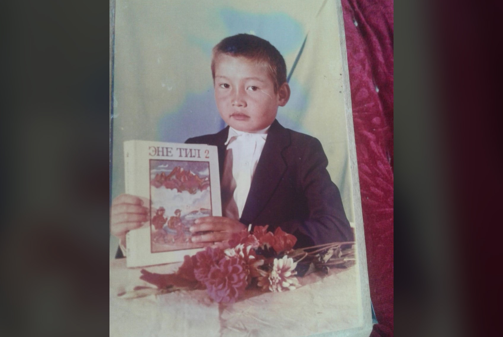 Улан Дакеев в детстве