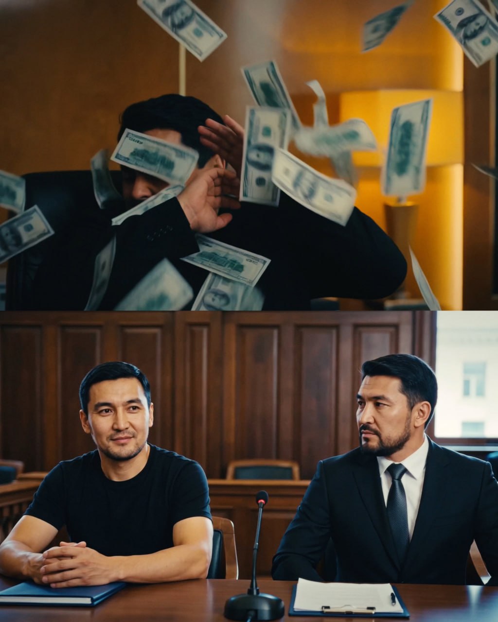 Кадры из клипа «Кимдир бироо» Мирбека Атабекова