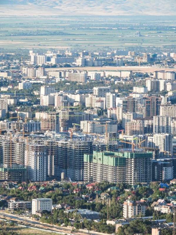 Панорама Бишкека