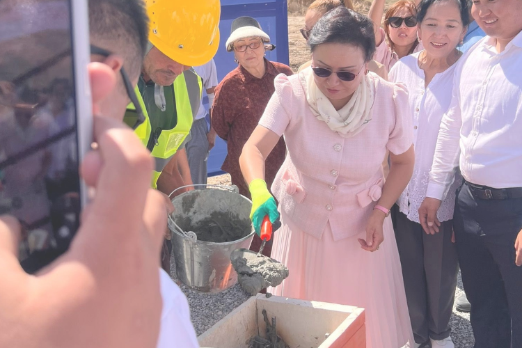 В Айдаркене начали строить завод мощностью до 400 тысяч кирпичей в день