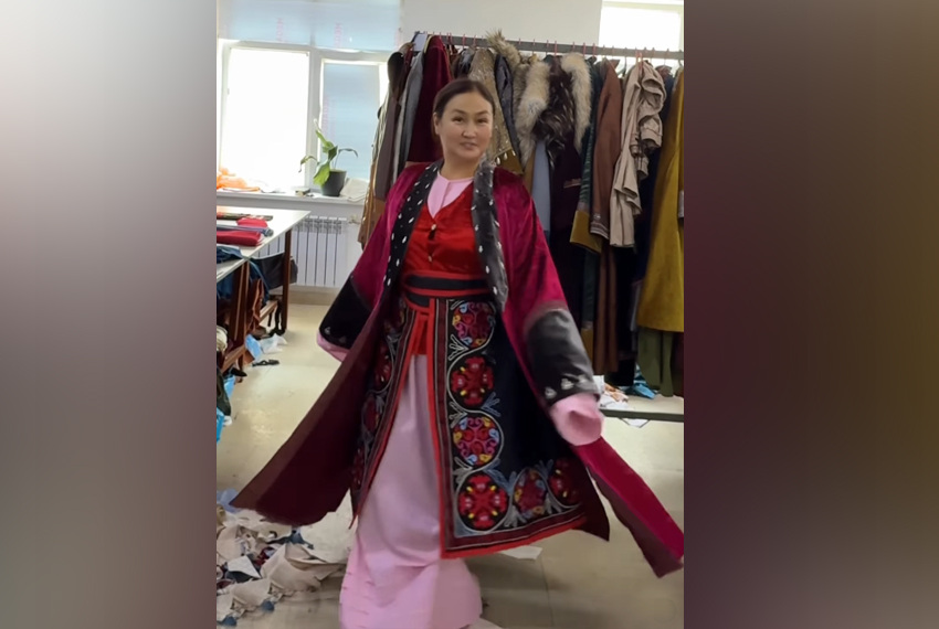 Один из образов для театрализованных мероприятий ВИК