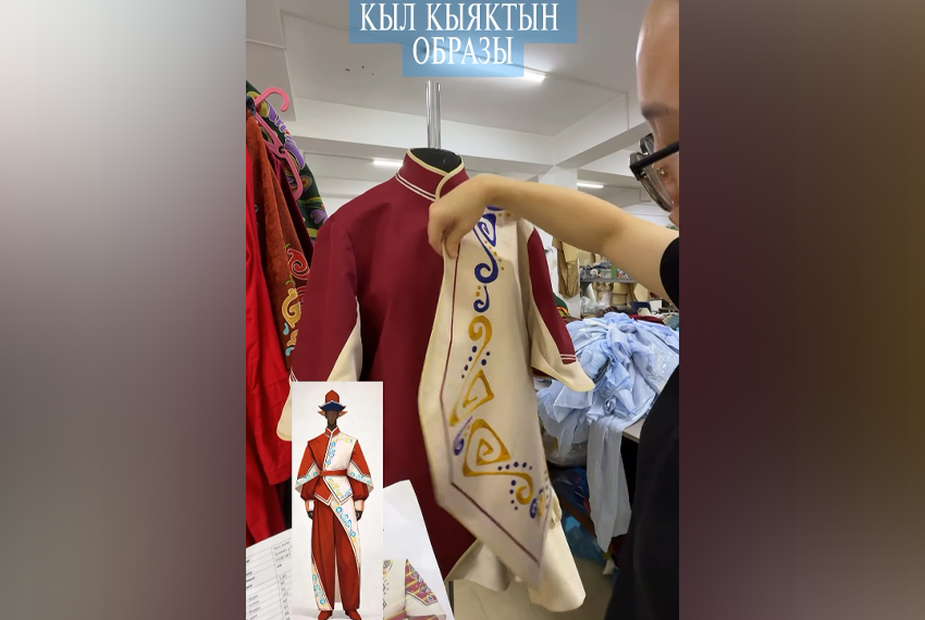 Один из образов для театрализованных мероприятий ВИК