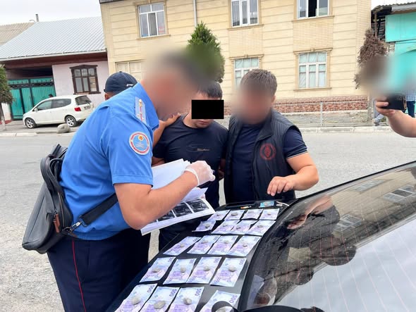 Момент задержания подозреваемого