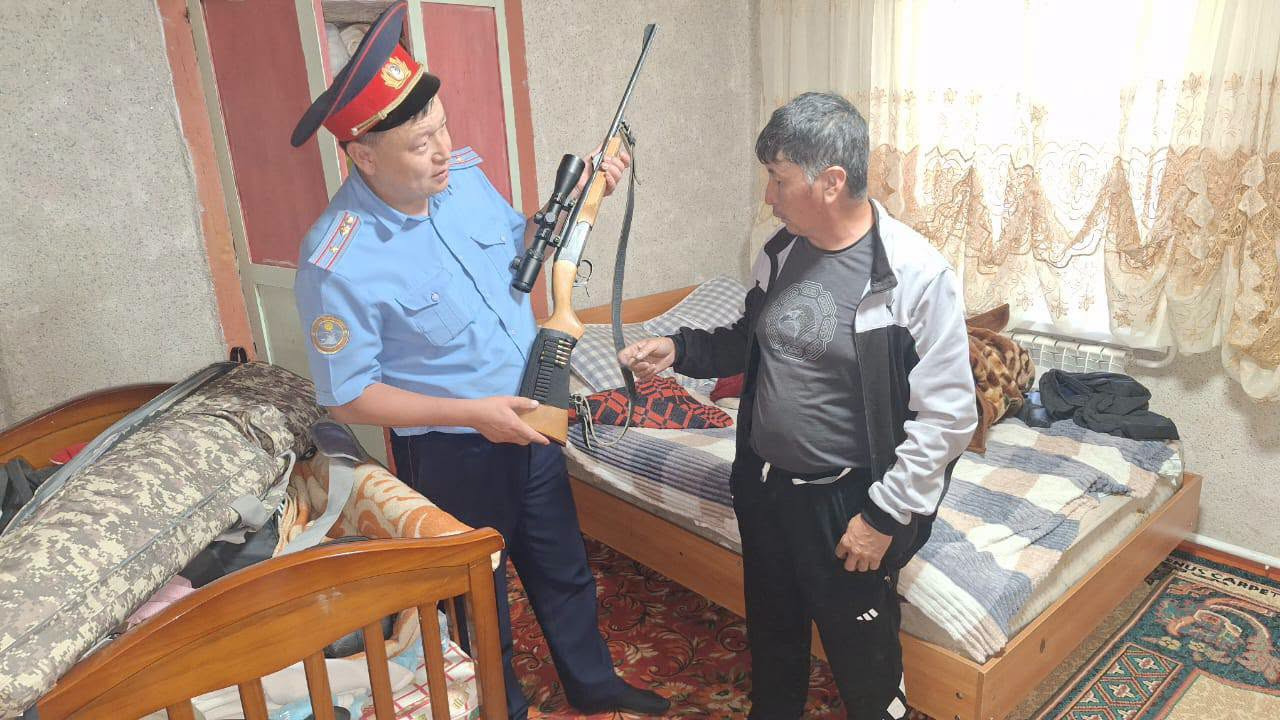В Нарынском районе провели профилактическое мероприятие «Арсенал»