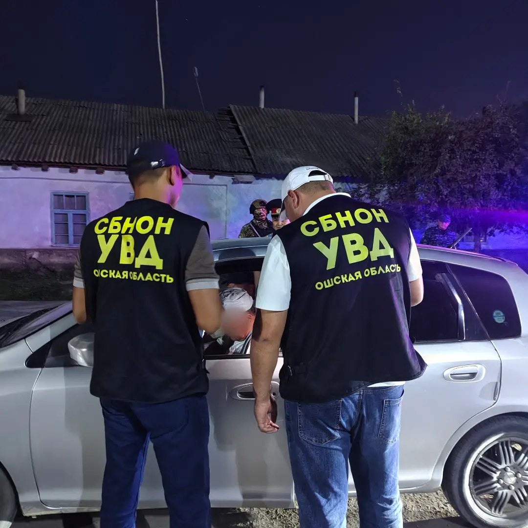 В Узгенском районе задержали водителя под воздействием наркотиков