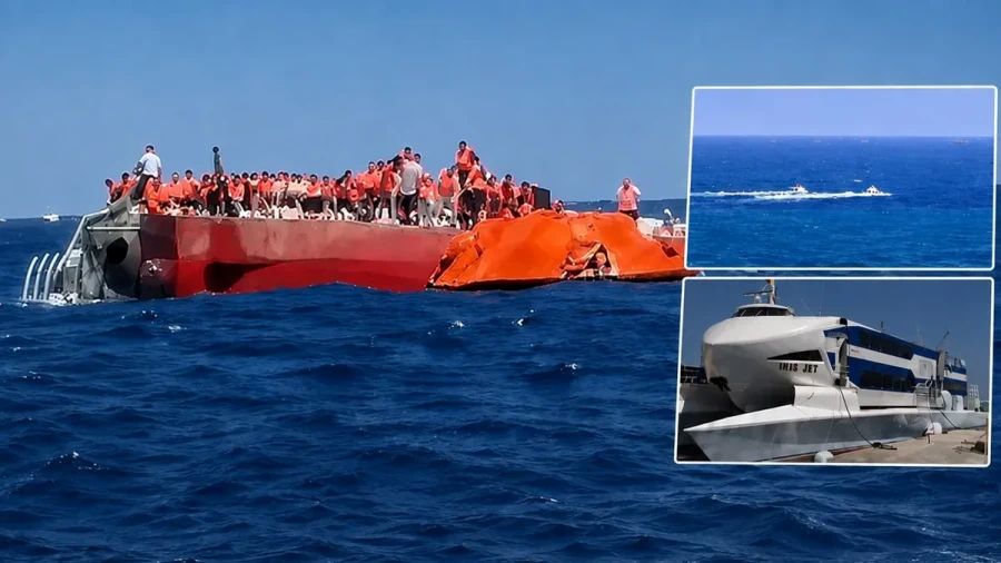 У берегов Северного Кипра перевернулось судно с пассажирами: есть погибшие