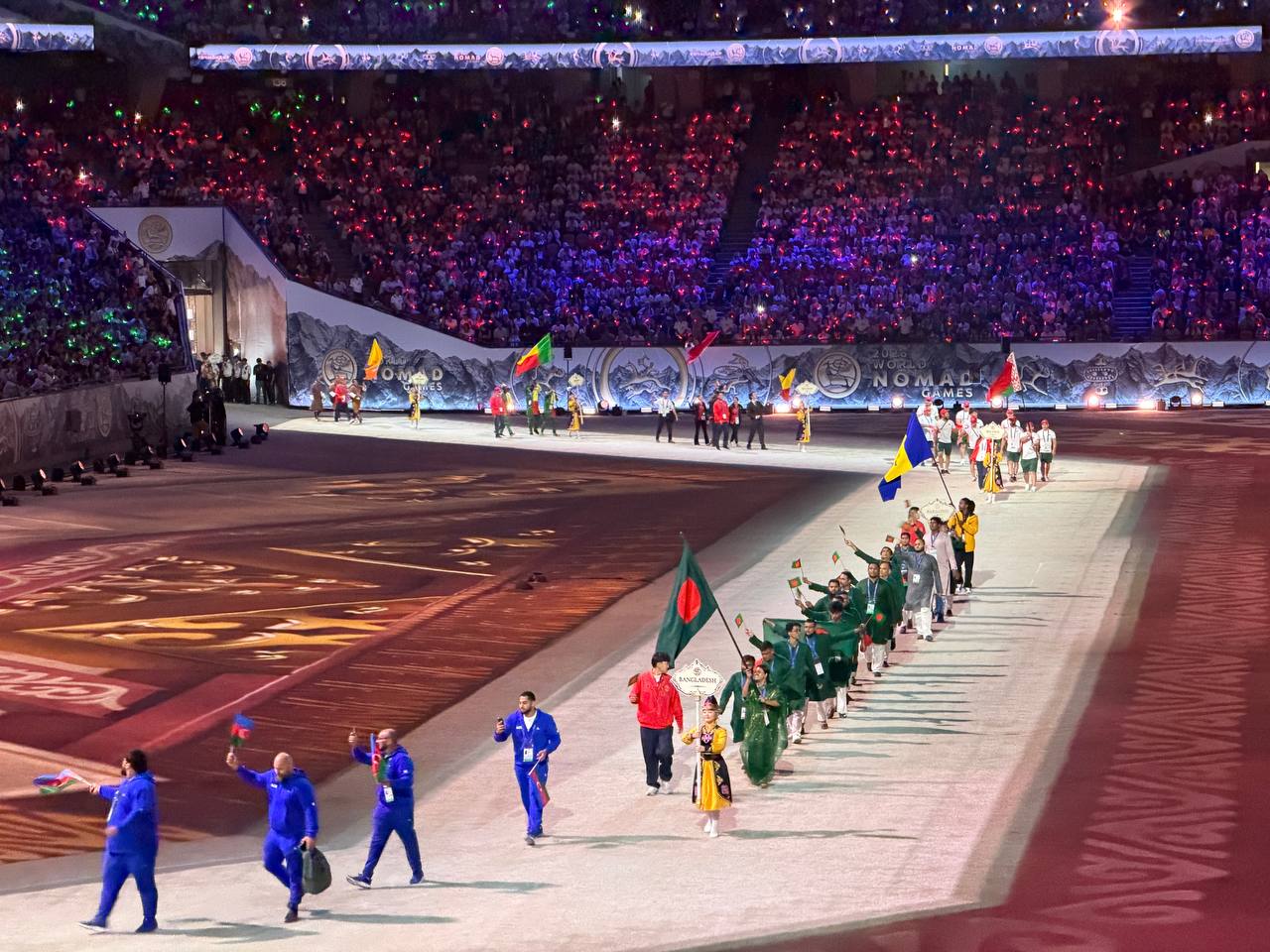 Парад спортсменов