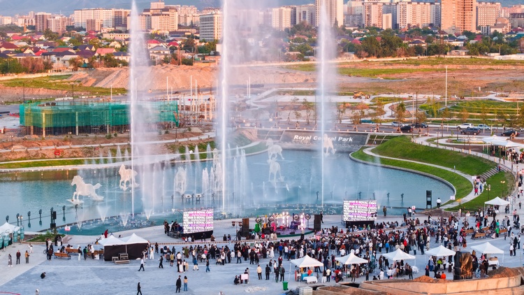 Royal Central Park, многофункциональный городской комплекс в Бишкеке