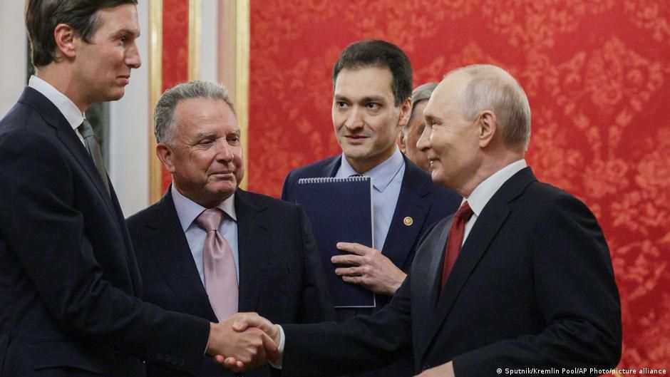 Прошли переговоры президента РФ Владимира Путина с посланниками Дональда Трампа