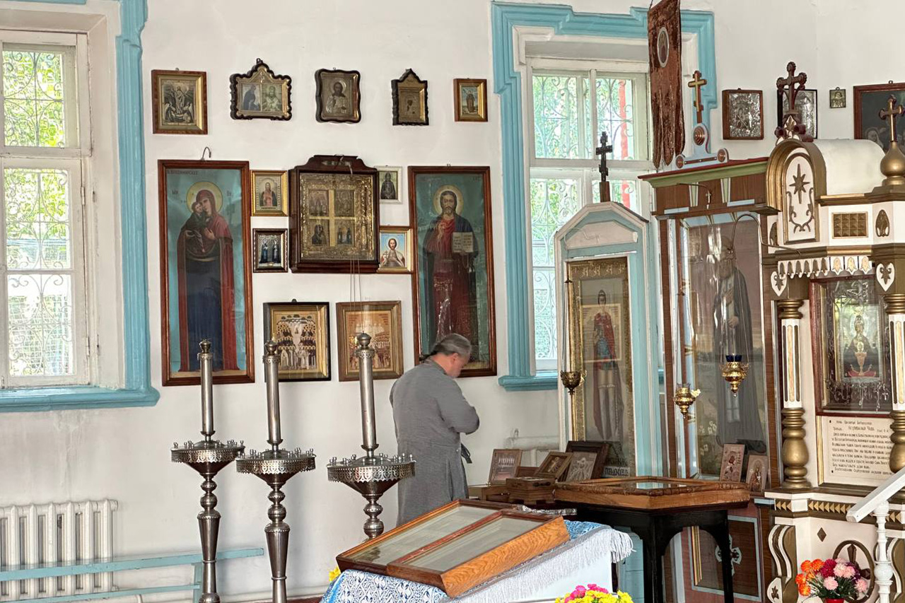 Михайло-Архангельский храм в Оше сегодня